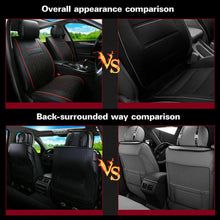 11x Fly5D Car Seat Cover Size L PU Leather Rear+Front Cushion 5 Seats All Season