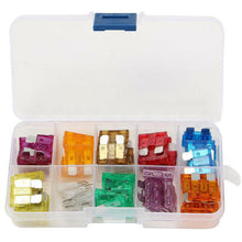 50Pcs Array Assorted Mixed Color Car Truck Medium Size Profile Blade Fuses Kit