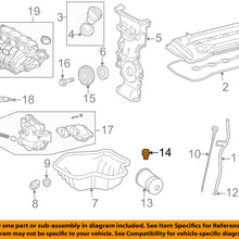 TOYOTA OEM 02-11 Camry Engine Parts-Oil Filter Adapter 9090404006
