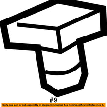 Lexus TOYOTA OEM 15-17 NX200t Fender-Protector Cushion 5338478010