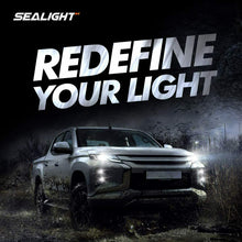 Pair SEALIGHT 80W H11 H9 H8 LED Headlight Bulbs Low Beam 6000K 8000LM Headlamps