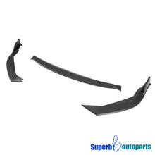 For 2019-2020 Toyota Corolla Black Front Bumper Lip Lower Spolier Splitter 3PCS