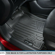SMARTLINER Floor Mats Cargo Liner For Nissan Rogue 14-20 Black A0151/B0151/D0237