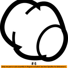 TOYOTA OEM Rear Door-Door Shell Cushion 9054109069