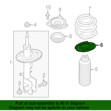 Genuine Nissan Spring Seat 54035-JP00A