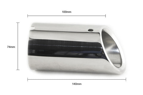 1pcs Exhaust Muffler Tail Pipe Tip Tailpipe Trim for Toyota Corolla 2014-2021