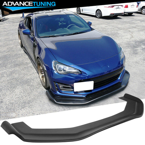 Universal 68x20 in RB Style Front Bumper Lip Splitter Unpainted - PP