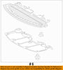 TOYOTA OEM Corolla Splash Shield-RADIATOR SUPPORT-Cover Assembly 5260102120