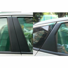 For Honda Civic 10th 16-20 3D Carbon Fiber Pillar Posts Window Cover Door Trim