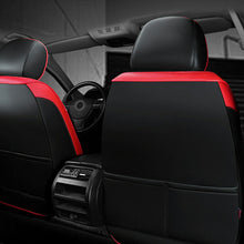 Comfortable 6D PU Leather Car Seat Covers Universal 5-Sit Cushions w/Pillows US