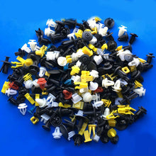 200pcs Auto Car Plastic Rivet Fasteners Push Pin Bumper Fender Panel Clips +Tool