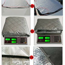Silver Car Windshield Cover Sun Shade Protector Snow Ice Rain Dust Frost Guard