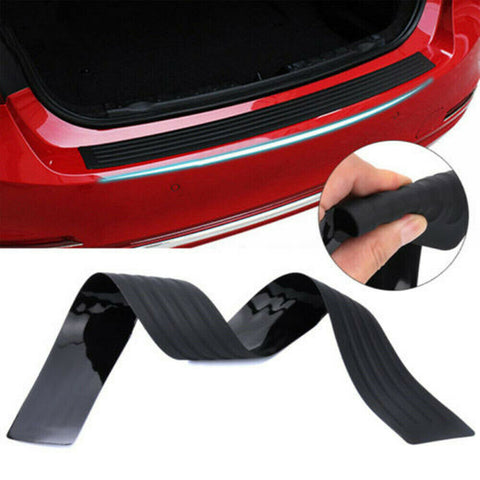 1 Car Trunk Door Sill Plate Rear Bumper Guard Protector Rubber Pad Trim Cover US