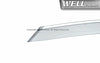 WELLvisors For Honda Civic 16-20 Insight 19-20 Sedan Side Window Visors Chrome
