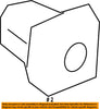 TOYOTA OEM-Lift Gate Cushion 75129AC010