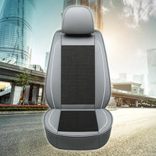 13pc Interior Leather Car Seat Cover Waterproof 5-Seats Truck SUV Set Protector