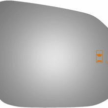 New Flat Driver Side Replacement Mirror Glass For 2018-2020 Toyota Camry