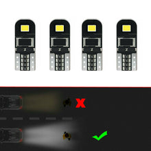 10pcs T10 194 168 W5W SMD LED Car HID CANBUS Error Free Wedge Light Bulb White