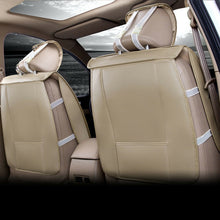 100% PU Leather Luxury Car Seat Covers Set Protector Universal 5-Seats Cushions