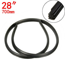 28″ Car Rubber Graphite Windshield Wiper Blade Refill Replace Accessories Black