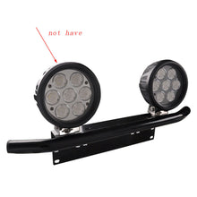 1x Black Offroad SUV Car Front Bumper Light Bar Mount Bracket Holder Accessories