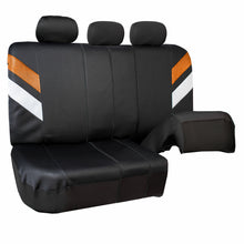 Auto Seat Covers Neoprene Waterproof for Auto Car SUV Van Full Set Orange