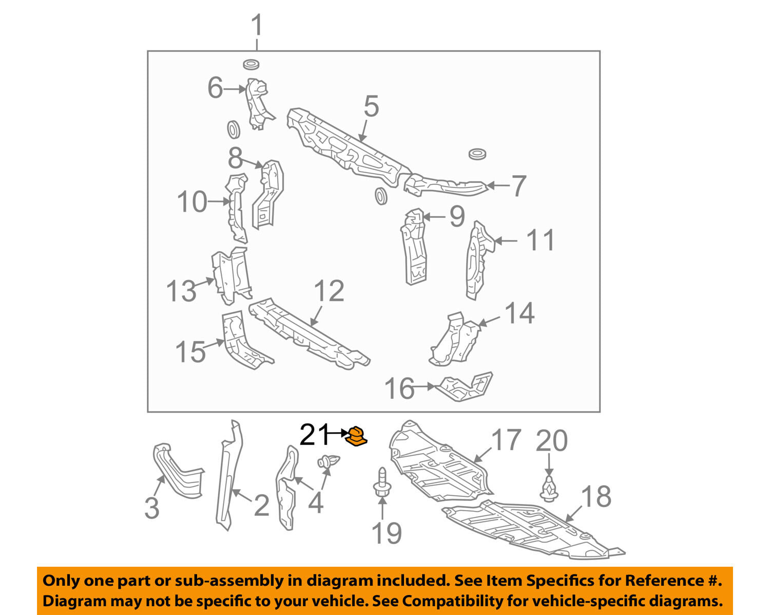 TOYOTA OEM Front Bumper-Bumper Cover Grommet 9018906193