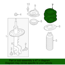 Genuine Nissan Coil Spring 54010-1JB0A