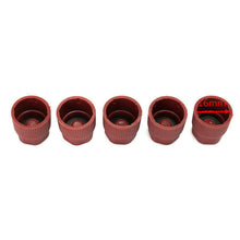 10Pcs AC System Cap Charging Port Service Caps Hi Low Side Kit R134a 13mm + 16mm