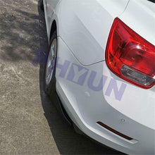 2x Universal 47cm Car Side Skirt Winglet Rear Bumper Corner Spoiler Lip Diffuser