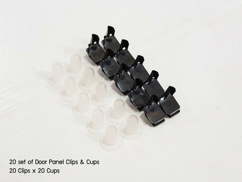 20 Sets Door Panel Clips TOYOTA LAND CRUISER FJ40 FJ45 BJ40 BJ45 HJ40 FJ55 VX80