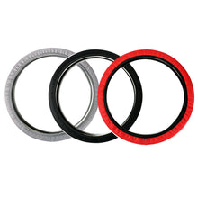 Summer Elastic Car Steering Wheel Cover Anti-slip Protector 38cm Black/Red/Gray