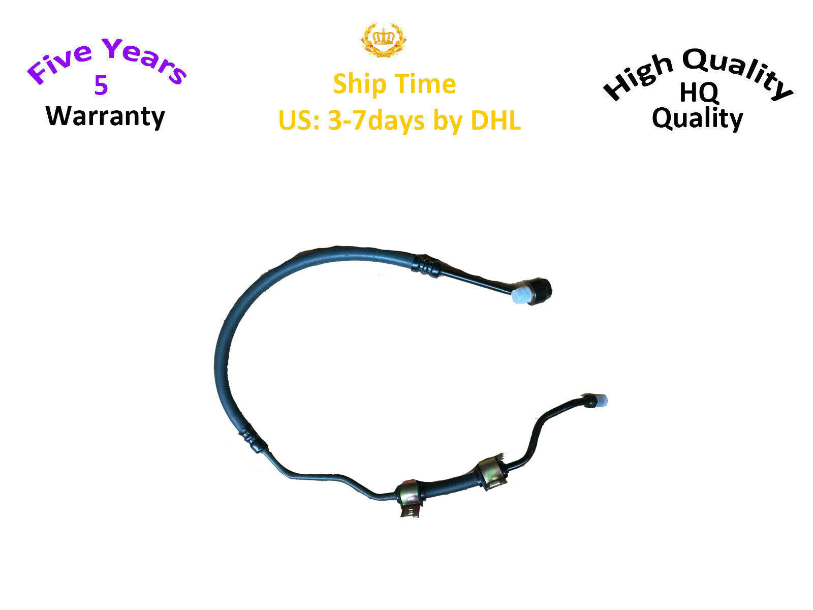 2pcs 57500-3E000 New Power Steering Pressure Hose for KIA Sorento 2003-2006