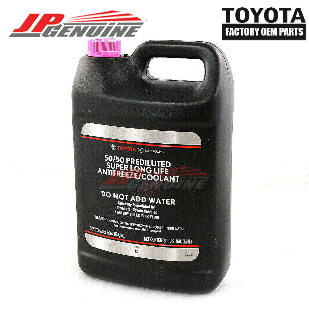GENUINE TOYOTA OEM SUPER LONG LIFE PINK ANTIFREEZE COOLANT GALLON 0027 ...