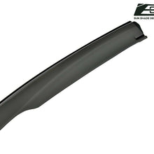 Mugen Style Smoke Tinted Side Vent Window Visors For 16-Up Honda Civic Hatchback