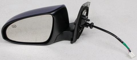 OEM Toyota Corolla Sedan Left Exterior Mirror Blue - Insignificant Scratches
