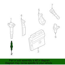 Genuine Toyota Spark Plug 90919-01275