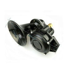1x Air Horn 135db Loud Trumpet with Electric Valve Flat For 12V Auto Car Vehicle