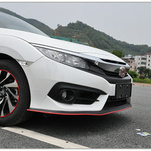 8ft Samurai Side Decor Front Bumper Lip Splitter Chin Spoiler Body Kit Trim