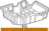 TOYOTA OEM 16-18 Prius 1.8L-L4 Battery-Carrier Tray Bracket 7440447030