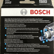 (4) Spark Plug-OE Fine Wire Double Iridium Bosch 9621