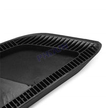 2x Car Front Hood Decorative Air Flow Intake Scoop Turbo Bonnet Vent Cover Black
