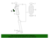 Genuine Toyota Shock Mount Bolt 90109-A0066