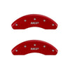 2008-2020 Rogue Front + Rear Red Engrave