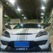 Car Front Bumper Lip Trim Splitter LH+RH Winglet Body Addon Kit Carbon Look ABS