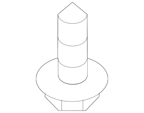 Genuine Toyota Under Cover Bolt 90119-A0451
