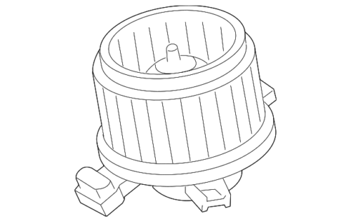 Genuine Toyota Blower Motor 87103-02200