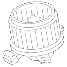 Genuine Toyota Blower Motor 87103-02200