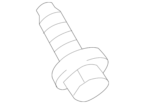 Genuine Toyota Shock Mount Bolt 90109-A0066