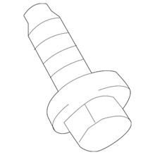 Genuine Toyota Shock Mount Bolt 90109-A0066